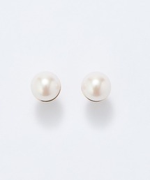ワンポイントパールピアス