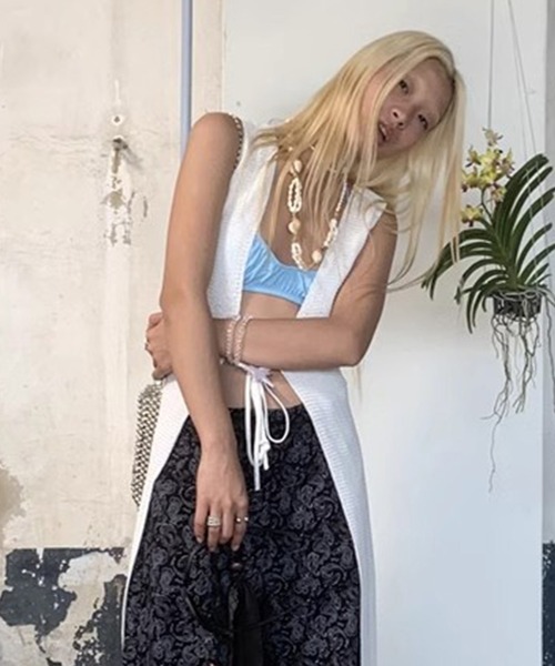 LONSLAN(ロンスラン)の「【LONSLAN】ペイズリー柄リラックスパンツ LONW25s015(その他パンツ・レディース・ブラウン/ブラック・L/M/S)」の5枚目の写真