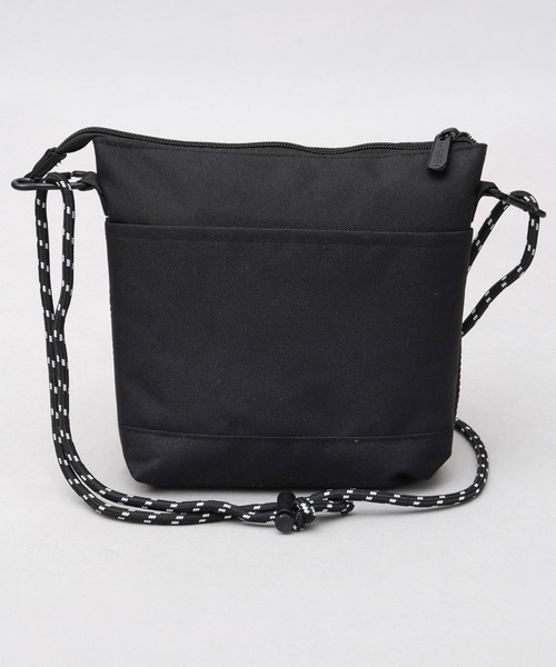 GERRY（ジェリー）の「撥水加工 リサイクルポリエステル（REPREVE） フロントメッシュポケット サコッシュ ミニショルダーバッグ（ショルダーバッグ・メンズ・マルチ/ブラック/ベージュ/グレー・FREE）」の8枚目の写真