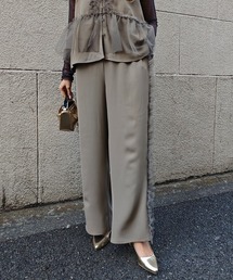 サイドチュールフリルパンツ