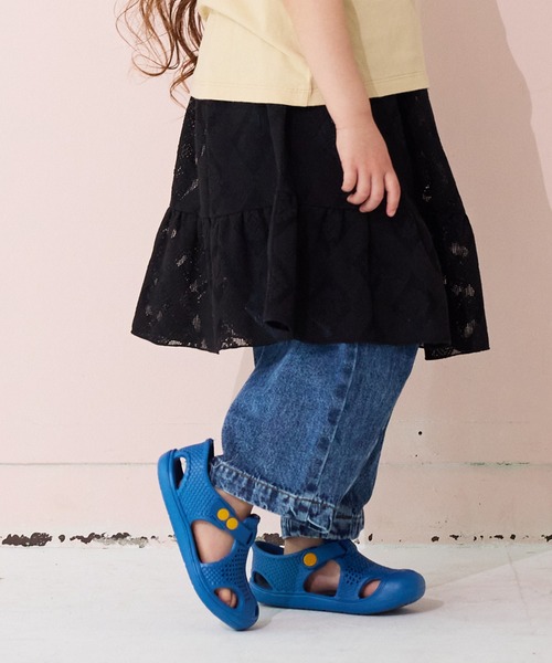 MARKEY'S（マーキーズ）の「レースフリルスカート（スカート・キッズ・ワインレッド/ブラック/オフホワイト・S/M/L/LL）」の8枚目の写真