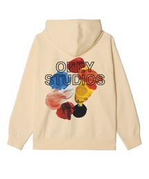 OBEY | OBEY OBEY STUDIOS PALETTE(オベイ スタジオ パレット プルオーバー)(パーカー)
