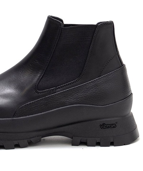 foot the coacher(フットザコーチャー)の「BRISTOL SIDEGORE(ブーツ・メンズ・ブラック・8/9/7)」の5枚目の写真