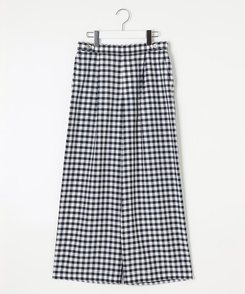 J.PRESS（ジェイプレス）の「【洗える】アセVisギンガム イージー パンツ（その他パンツ・レディース・ネイビー系5/グレー系5・7/11/9）」の10枚目の写真