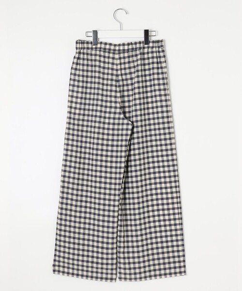 J.PRESS（ジェイプレス）の「【洗える】アセVisギンガム イージー パンツ（その他パンツ・レディース・ネイビー系5/グレー系5・7/11/9）」の12枚目の写真