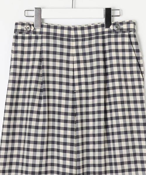 J.PRESS（ジェイプレス）の「【洗える】アセVisギンガム イージー パンツ（その他パンツ・レディース・ネイビー系5/グレー系5・7/11/9）」の13枚目の写真