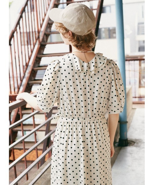 COEL（コエル）の「ドットフリルワンピース（ワンピース）」 - WEAR