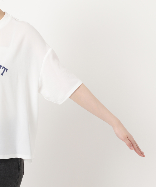 新品未使用　完売品　ジョーゼットロゴTEE 追加》2WAYジョーゼットロゴTEE（Tシャツ/カットソー）｜JOURNAL
