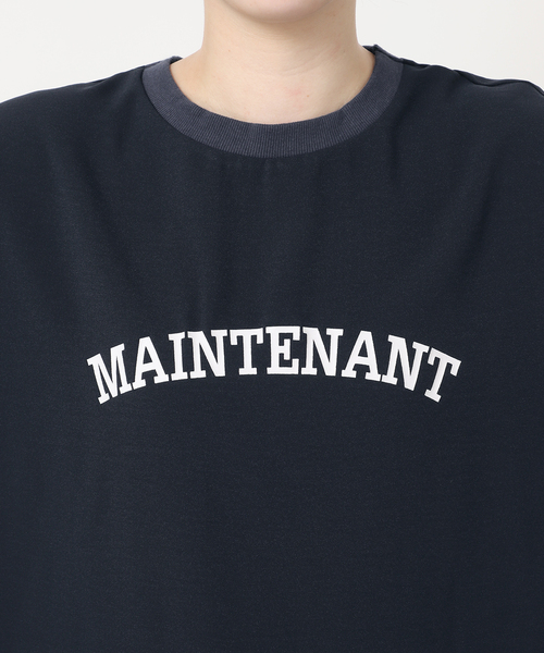 JOURNAL STANDARDレリューム 2WAYジョーゼットロゴTEE 追加》2WAYジョーゼットロゴTEE（Tシャツ／カットソー