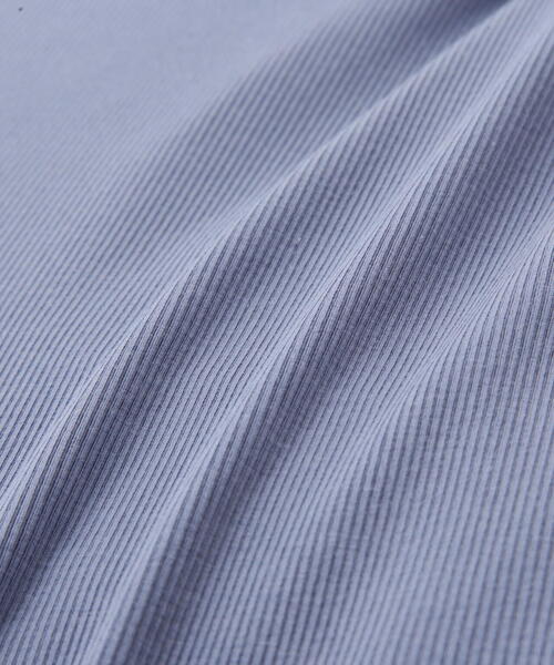 PROPORTION BODY DRESSING(プロポーションボディドレッシング)の「前後2wayアシメテレコ / 1215160404(Tシャツ/カットソー・レディース・ダークグレー/ホワイト/ブルー・FREE)」の9枚目の写真