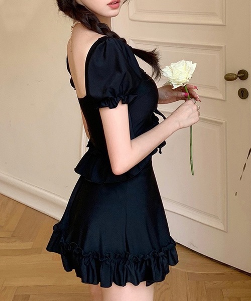 7/15処分Swan Kiss フリルレース セパレート水着 Fサイズ 7/15処分Swan Kiss フリルレース セパレート水着 Fサイズ - メルカリ