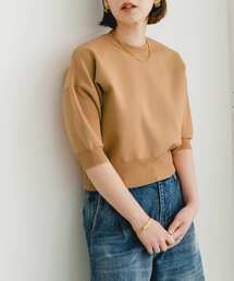 「URBAN RESEARCH ROSSO WOMEN」 半袖ニット 1 ベージュ系その他 レディース URBAN RESEARCH ROSSO WOMEN」 半袖ニット 1 ホワイト
