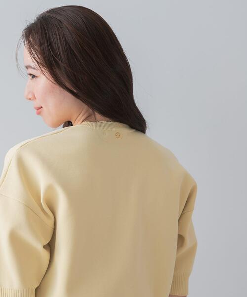 F by ROSSO（エフバイロッソ）の「F by ROSSO　ウォッシャブルミラノリブプルオーバー（ニット/セーター・レディース・イエロー系その他/ピンク系その他/ブラック・FREE）」の7枚目の写真