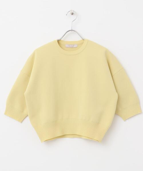 F by ROSSO（エフバイロッソ）の「F by ROSSO　ウォッシャブルミラノリブプルオーバー（ニット/セーター・レディース・イエロー系その他/ピンク系その他/ブラック・FREE）」の10枚目の写真