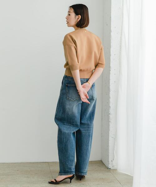 F by ROSSO（エフバイロッソ）の「F by ROSSO　ウォッシャブルミラノリブプルオーバー（ニット/セーター・レディース・イエロー系その他/ピンク系その他/ブラック・FREE）」の15枚目の写真