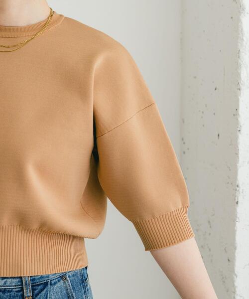 F by ROSSO（エフバイロッソ）の「F by ROSSO　ウォッシャブルミラノリブプルオーバー（ニット/セーター・レディース・イエロー系その他/ピンク系その他/ブラック・FREE）」の19枚目の写真