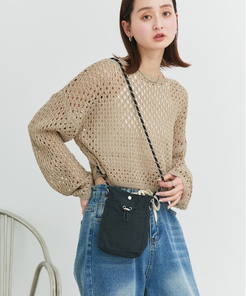 セール】ミニサコッシュ ショルダーバッグ（ショルダーバッグ