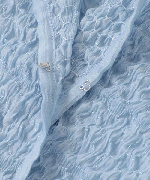 KBF（ケイビーエフ）の「ポップコーンクロップドシャツ（シャツ/ブラウス・レディース・ブルー/ブラック/オフホワイト・ONE）」の22枚目の写真