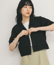 KBF | ポップコーンクロップドシャツ(シャツ/ブラウス)