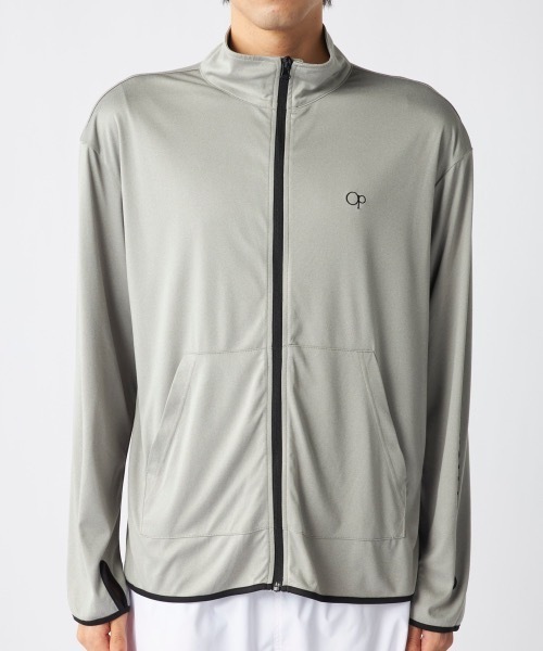 Ocean Pacific（オーシャンパシフィック）の「【OP:オーピー】水陸両用スタンドジップラッシュガード　水着　UVカットウェア（ラッシュガード・メンズ・ブラック/杢グレー/ホワイト・LARGE/X-LARGE/MEDIUM/SMALL）」の16枚目の写真