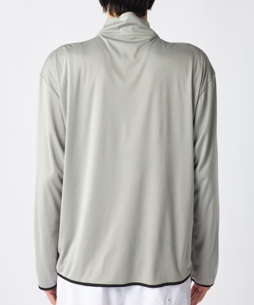 Ocean Pacific（オーシャンパシフィック）の「【OP:オーピー】水陸両用スタンドジップラッシュガード　水着　UVカットウェア（ラッシュガード・メンズ・ブラック/杢グレー/ホワイト・LARGE/X-LARGE/MEDIUM/SMALL）」の18枚目の写真