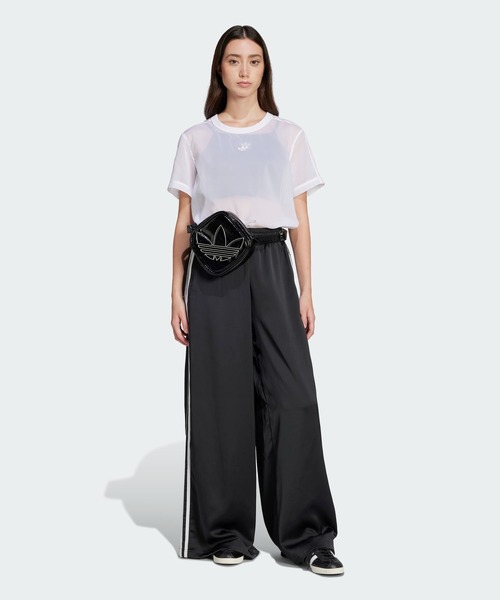 adidas☆アディカラー シアー スリーストライプス 半袖Tシャツ セール】アディカラー シアー スリーストライプス 半袖Tシャツ