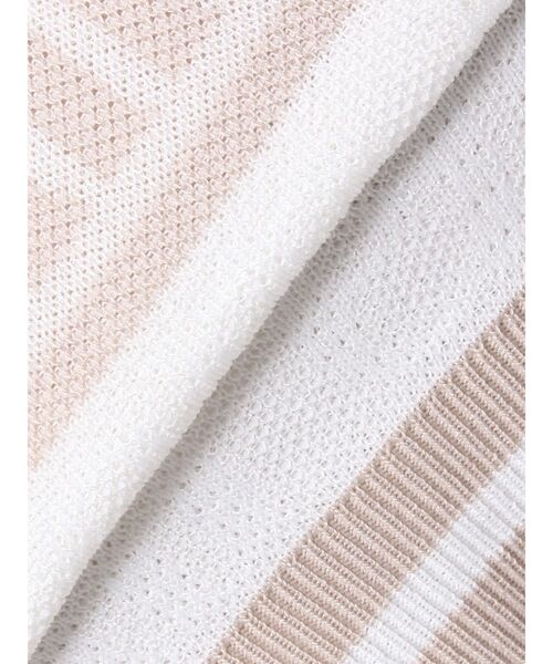 EATME（イートミー）の「EMロゴジャガードニットTOP（タンクトップ・レディース・ピンク/ブルー/オフホワイト/ブラック・FREE）」の17枚目の写真