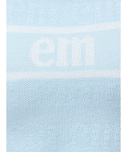 EATME（イートミー）の「EMロゴジャガードニットTOP（タンクトップ・レディース・ピンク/ブルー/オフホワイト/ブラック・FREE）」の22枚目の写真