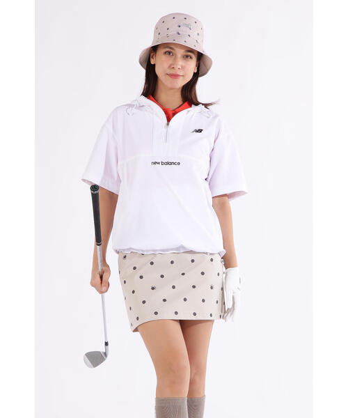 セール】【new balance golf】撥水 防風 ハーフジップ プル
