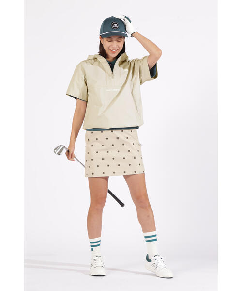 ニューバランスゴルフ　トップス セール】【new balance golf】撥水 防風 ハーフジップ プル