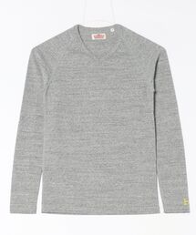 ストレッチフライス Vネックロングスリーブ Tシャツ