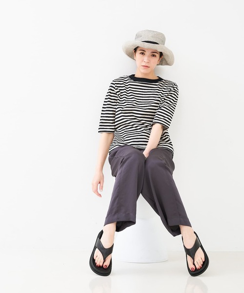 collex（コレックス）の「ベーシックコットンTシャツ（Tシャツ/カットソー・レディース・ブラック/ブラック系その他2/グレー系その他2/ホワイト/ベージュ系その他/ブラック系その他/グレー系その他/ブルー系その他・フリー）」の11枚目の写真