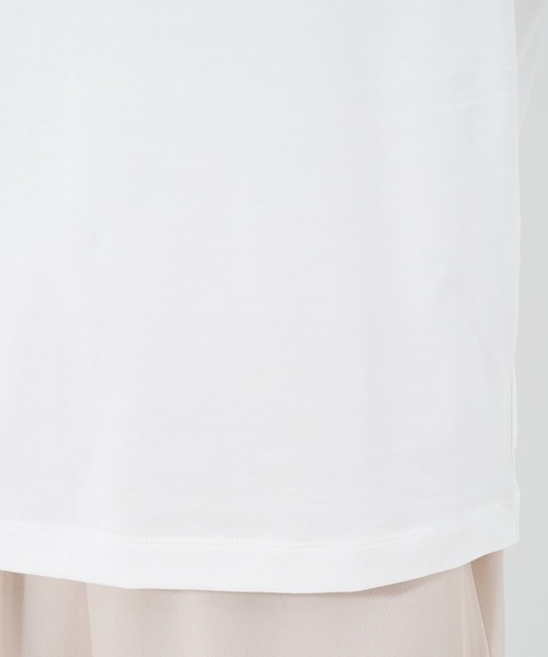 collex（コレックス）の「ベーシックコットンTシャツ（Tシャツ/カットソー・レディース・ブラック/ブラック系その他2/グレー系その他2/ホワイト/ベージュ系その他/ブラック系その他/グレー系その他/ブルー系その他・フリー）」の18枚目の写真