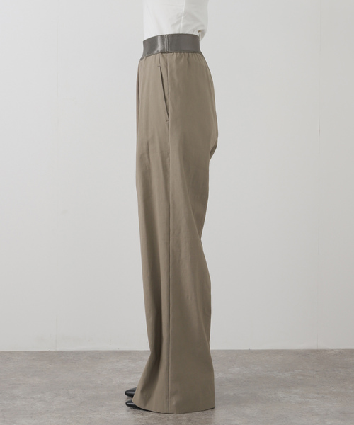TUCK CHINO WIDE パンツ（チノパンツ）｜MUSE de Deuxieme