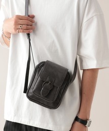 RAGEBLUE | シンセティックレザー/スクエアミニショルダーバッグ(ショルダーバッグ)