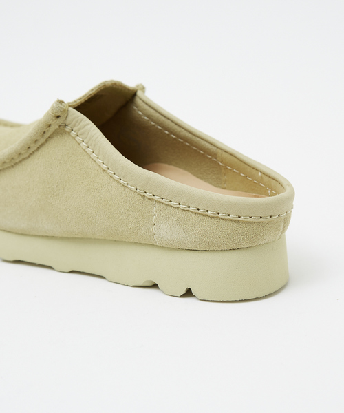 Clarks(クラークス)の「【Clarks / クラークス】Wallabee Slip / ワラビースリップ(スニーカー・メンズ・ベージュ/ブラック・8.5/7.5/8)」の12枚目の写真
