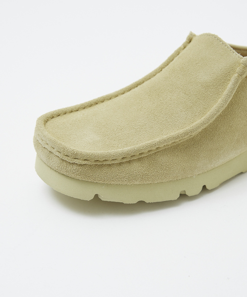 Clarks(クラークス)の「【Clarks / クラークス】Wallabee Slip / ワラビースリップ(スニーカー・メンズ・ベージュ/ブラック・8.5/7.5/8)」の10枚目の写真