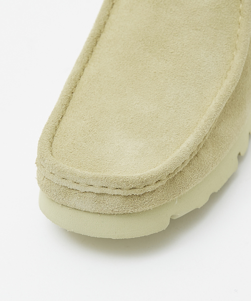Clarks(クラークス)の「【Clarks / クラークス】Wallabee Slip / ワラビースリップ(スニーカー・メンズ・ベージュ/ブラック・8.5/7.5/8)」の9枚目の写真