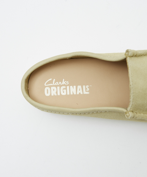 Clarks(クラークス)の「【Clarks / クラークス】Wallabee Slip / ワラビースリップ(スニーカー・メンズ・ベージュ/ブラック・8.5/7.5/8)」の8枚目の写真