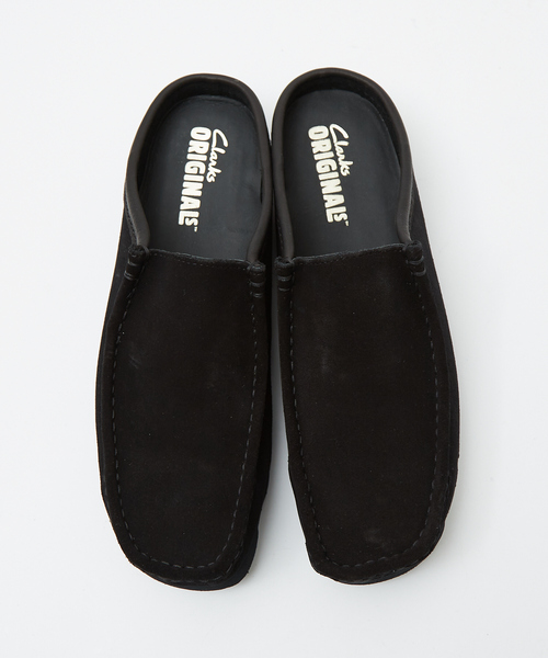 Clarks(クラークス)の「【Clarks / クラークス】Wallabee Slip / ワラビースリップ(スニーカー・メンズ・ベージュ/ブラック・8.5/7.5/8)」の5枚目の写真