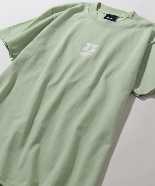 HUF（ハフ）の「【HUF/ハフ】アートワークデザイン ショートスリーブTシャツ（Tシャツ/カットソー・メンズ・セージグリーン/ブラック/ブラック系その他/ホワイト系その他/ホワイト・L/M/XL/S）」の12枚目の写真