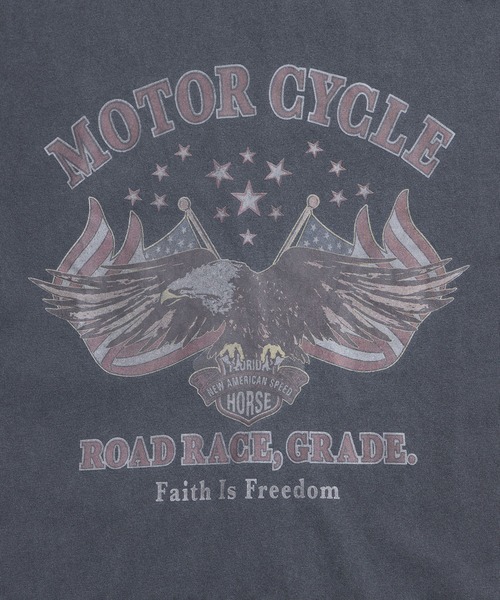 COMMON WARE(コモンウェアー)の「COMMONWARE:"MOTOR CYCLE"PRINT TEE S/S(Tシャツ/カットソー・メンズ・スミクロ/ブラック・L/XL/M/S)」の17枚目の写真