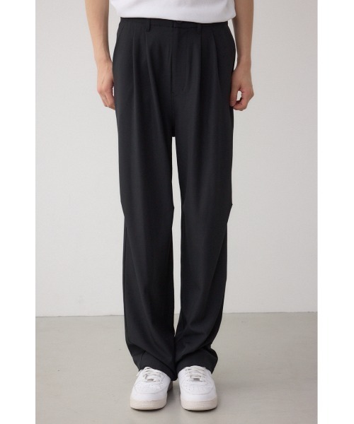 AZUL by moussy（アズールバイマウジー）の「リラックスニータックワイドパンツ（スラックス・メンズ・ブラック/グレー・MEDIUM/LARGE）」の21枚目の写真