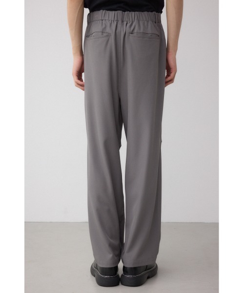 AZUL by moussy（アズールバイマウジー）の「リラックスニータックワイドパンツ（スラックス・メンズ・ブラック/グレー・MEDIUM/LARGE）」の12枚目の写真
