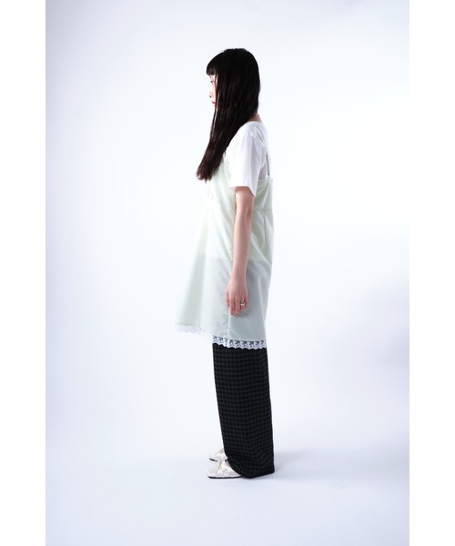 Smyeon(スミョン)の「Foam angel T-shirt/発泡プリントエンジェルTシャツ(Tシャツ/カットソー・レディース・ミント/ライトブルー/ピンク/ホワイト・FREE)」の10枚目の写真