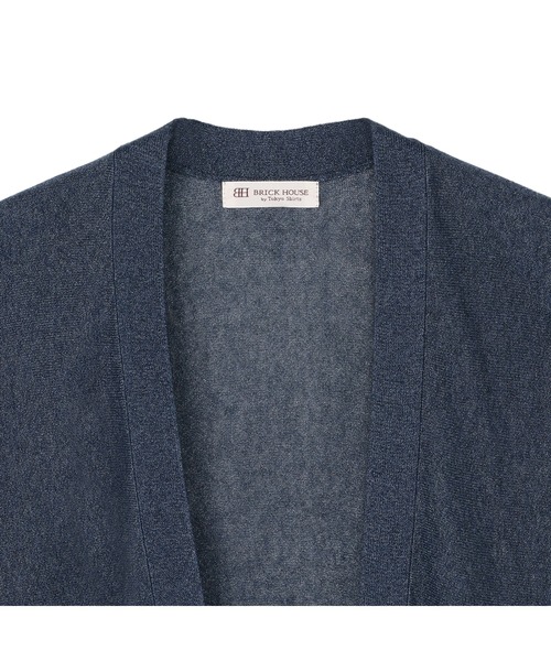 TOKYO SHIRTS（トウキョウシャツ）の「さらさら ドルマンカーディガン レディース（カーディガン/ボレロ・レディース・グレー/ネイビー・M/L）」の9枚目の写真