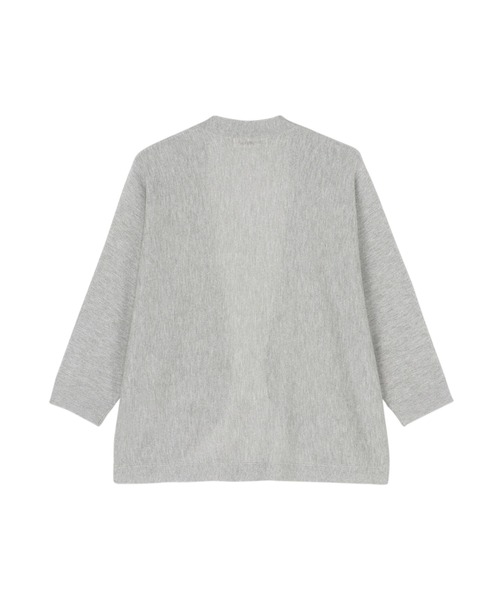 TOKYO SHIRTS（トウキョウシャツ）の「さらさら ドルマンカーディガン レディース（カーディガン/ボレロ・レディース・グレー/ネイビー・M/L）」の6枚目の写真