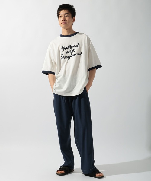 niko and...（ニコアンド）の「ワイドイージーパンツ（その他パンツ・メンズ・ダークグレー/キャメル/ネイビー/ブラック・MEDIUM/LARGE）」の14枚目の写真