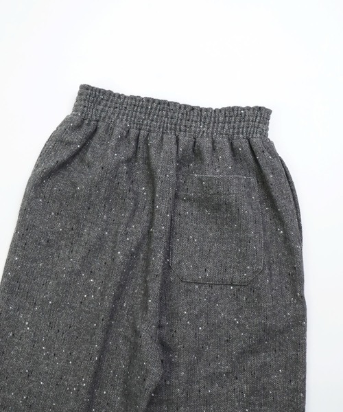 D.M.G.（ドミンゴ）の「[D.M.G / ディーエムジー] ウールライクへリンボン プルオントラウザー（その他パンツ・レディース・ブラウン/グレー・S/M）」の19枚目の写真