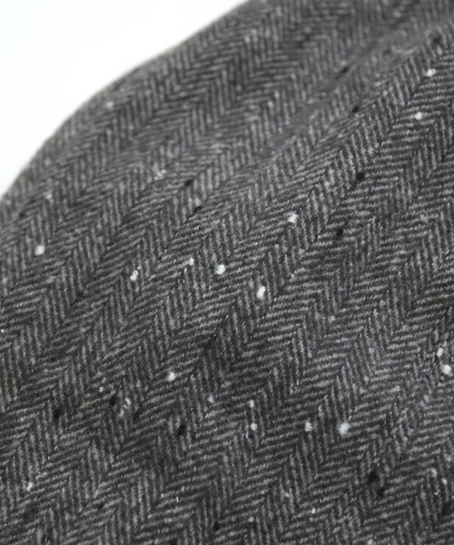 D.M.G.（ドミンゴ）の「[D.M.G / ディーエムジー] ウールライクへリンボン プルオントラウザー（その他パンツ・レディース・ブラウン/グレー・S/M）」の12枚目の写真